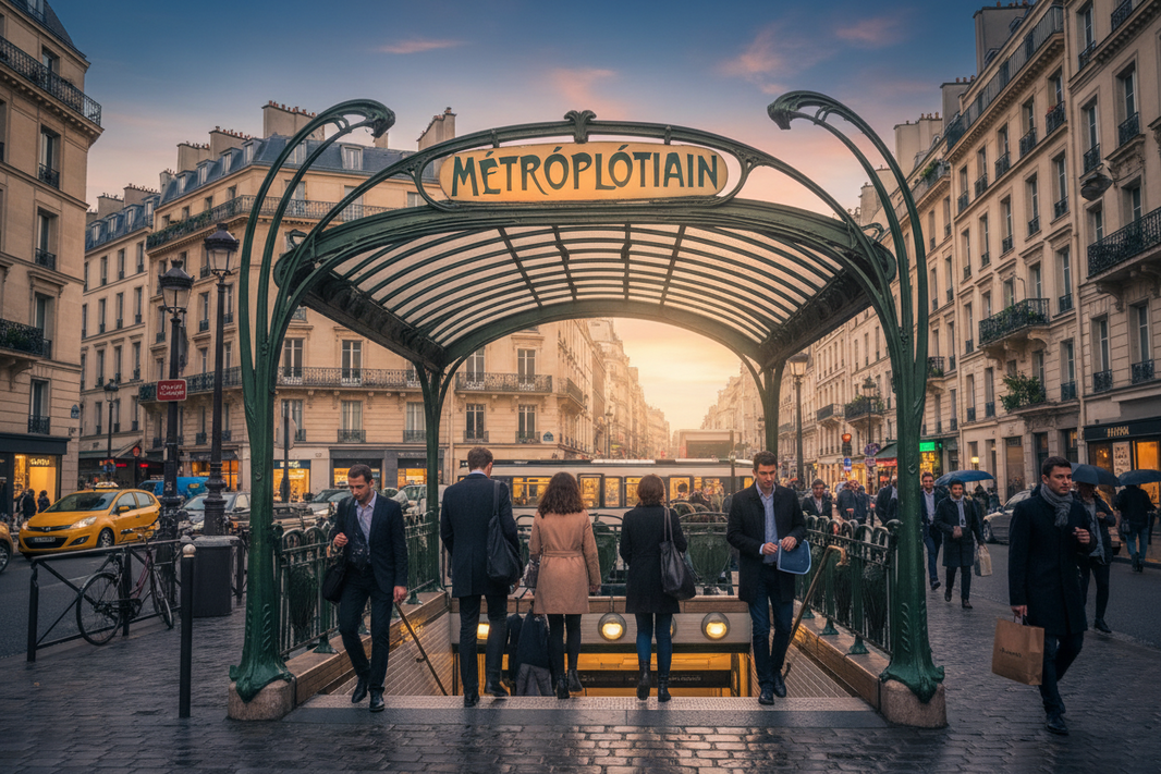 Transports en commun Paris france